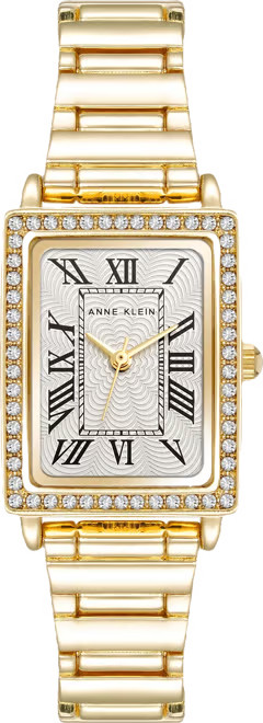 Women's Quartz Rectangular Gold-Tone Metal Alloy Watch, 21mm | Macy's