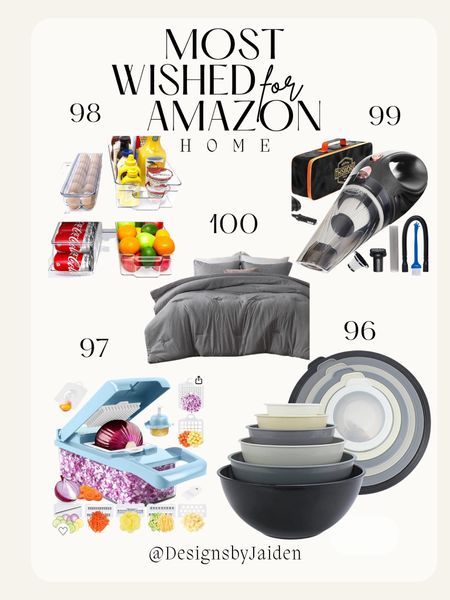 Amazon’s Top 100 Most Wished for Home Items ☁️ These are amazing gift ideas for homebody in your life…or yourself 🤪 Click below to shop!! ✨
Amazon most wished for, Amazon best sellers, Amazon beauty finds, amazon gift guide, Amazon gift ideas, beauty gifts, makeup routine, back to school makeup routine, school makeup routine,  amazon must haves, Amazon favorites, amazon clothes, jewelry, Christmas gifts, Christmas gifts for her, vacation, travel, that girl, clean girl, must haves, favorites, jewelry must haves, jewelry favorites, necklaces, earrings, gift sets, sets, hair, hair tools, activewear, gifts for teens, gifts for teen girls, birthday gifts ideas, creative birthday gifts, cute gifts for friends, bff gifts, gifts for best friend, gift, cute gift, bestie gifts, best friend gifts for birthday, jewelry aesthetic, gifts for boyfriend, trendy necklace, trendy accessories, makeup, lip liner, lip stain, lip products, viral, tiktok viral, ulta, ulta gifts, Christmas gifts, Valentine’s Day gifts, stocking stuffers, gifts for her, beauty gifts, makeup routine, makeup tutorial, school makeup, school outfits, work makeup, long lasting makeup, natural makeup, skincare, skincare routine, perfume, travel bag, travel essentials, travel must haves, Christmas, stocking stuffers, beauty stocking stuffers, ulta, amazon finds, living room, bedroom, jeans, fall outfit, Halloween, Black Friday, prime day, amazon prime day, prime day sale, wedding guest, moisturizer, eye cream, makeup bag, skincare favorites, nails, at home nails, gel nails, gel nails at home, nail polish, Stanley cup, tumblr cup, sheets, bedding, comforter, carpet cleaner, vacuum, mop, living room,
Side table, dresser, cup, curtains, pans, pan set, kitchen, kitchen mixer, mixer, croc pot, containers, kitchen organizer, kitchen containers, towels, appliances, kitchen appliances, rugs, rug, bedroom, dining room #LTKSale  

#LTKxPrime #LTKVideo #LTKGiftGuide #LTKHoliday #LTKwedding #LTKhome #LTKHalloween #LTKworkwear #LTKbeauty #LTKover40 #LTKU #LTKfindsunder50 #LTKmidsize #LTKstyletip #LTKSeasonal #LTKCon
