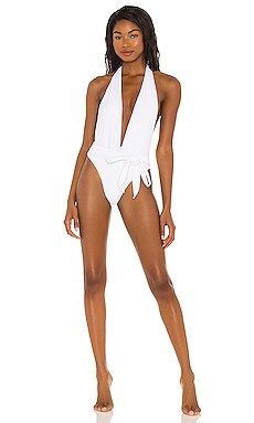 superdown Simone One Piece in White from Revolve.com | Revolve Clothing (Global)