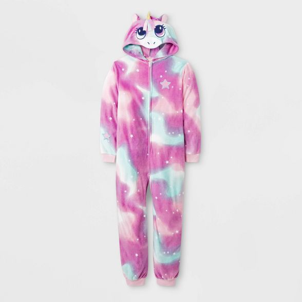 Girls' Unicorn Union Suit - Cat & Jack™ Pink | Target