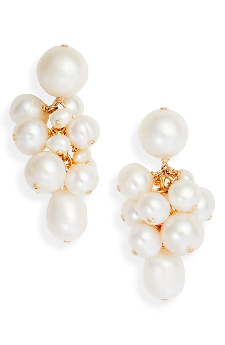 Éliou Nieve Pearl Cluster Drop Earrings | Nordstrom | Nordstrom