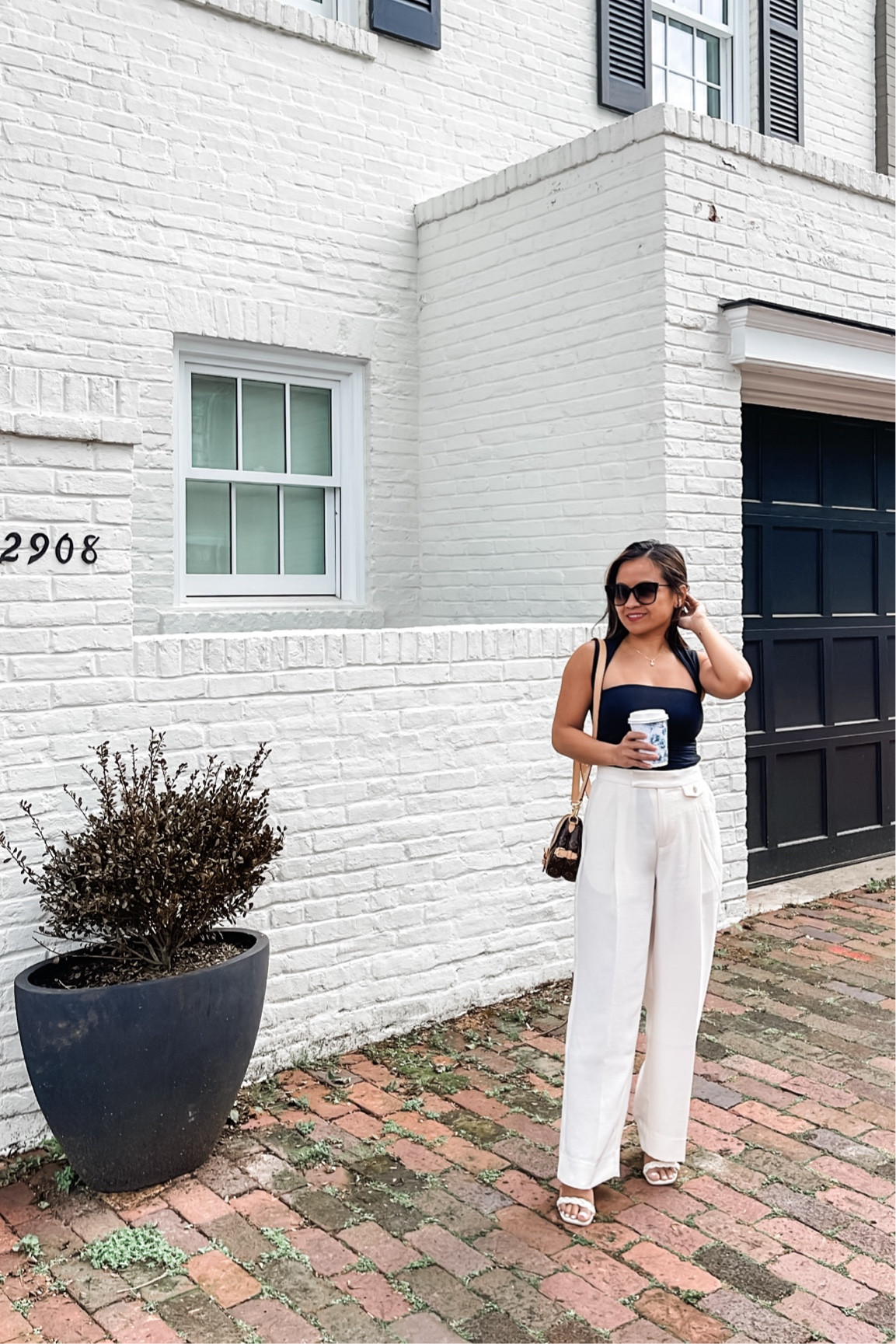 Black and white is such a classic combo. 

Pants are on sale from Madewell , petite size no alteration needed ! 

#LTKStyleTip #LTKSaleAlert #LTKWorkwear