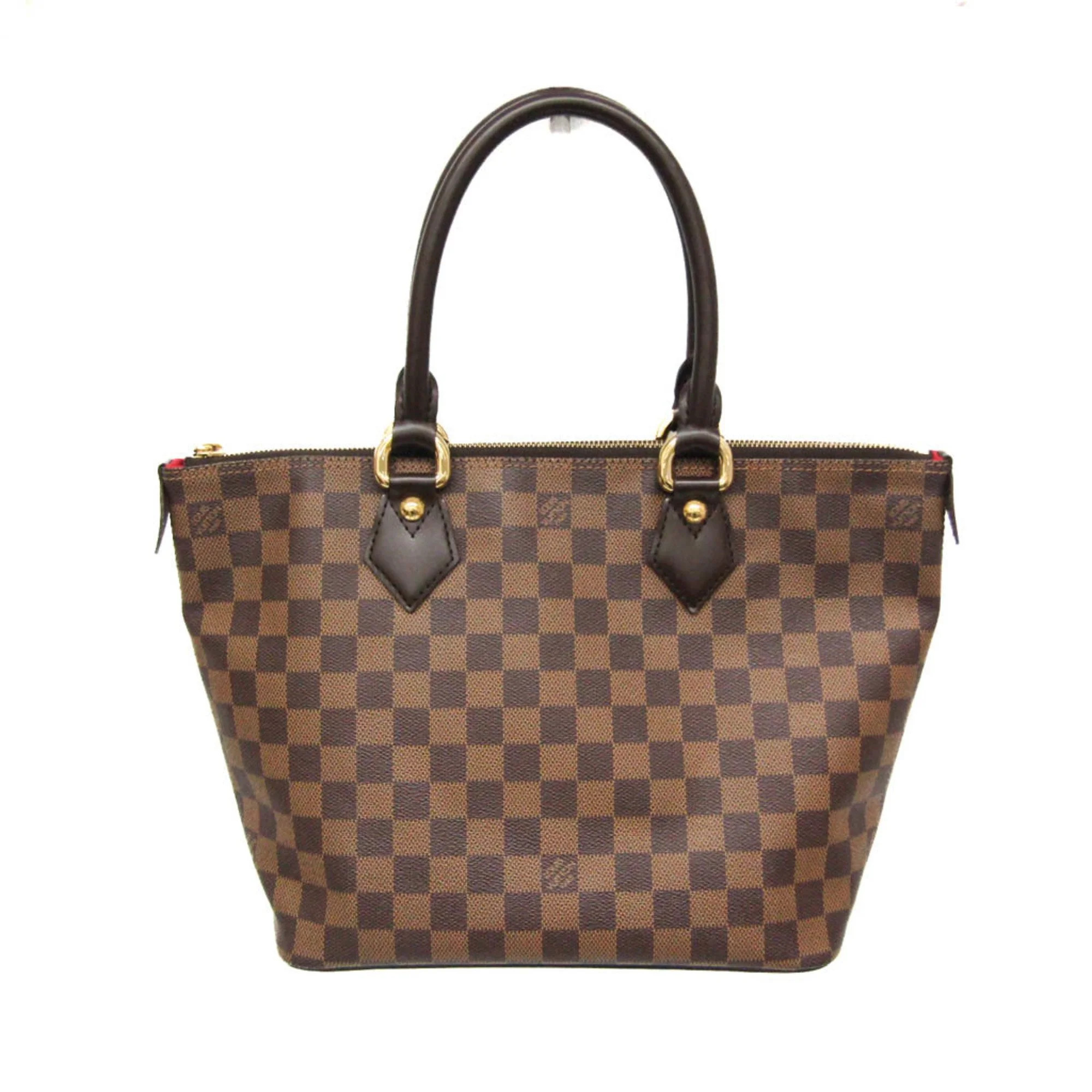 Pre-Owned Louis Vuitton Damier Saleya PM N51183 Women's Handbag Ebene - Walmart.com | Walmart (US)