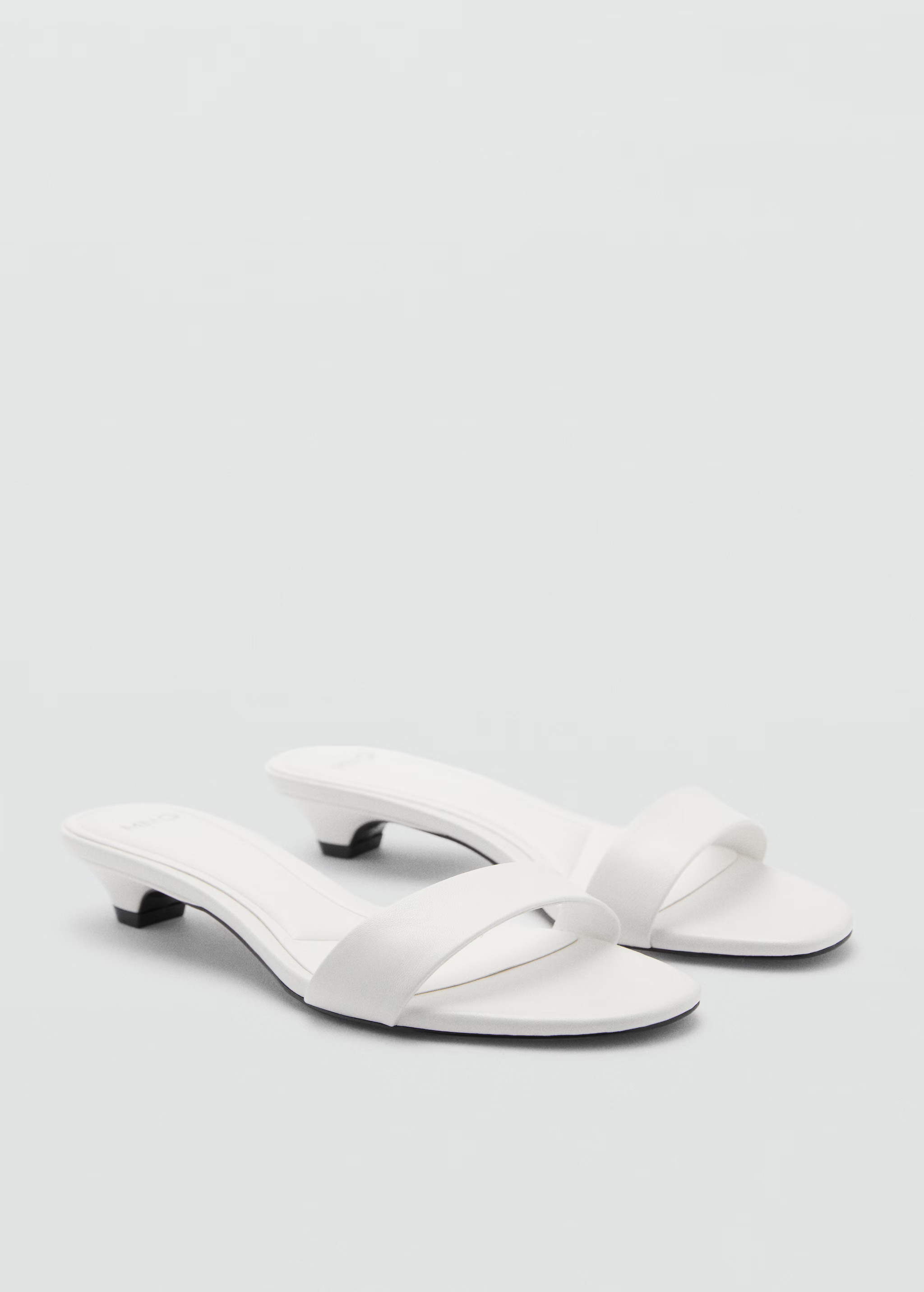Kitten heel sandals with straps | MANGO (US)