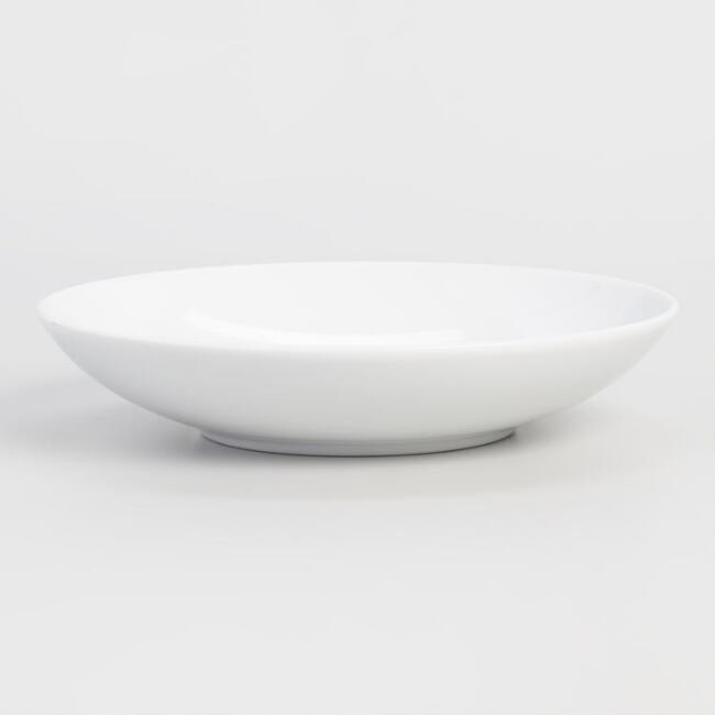 Coupe White Porcelain Soup Bowl Set Of 4 | World Market