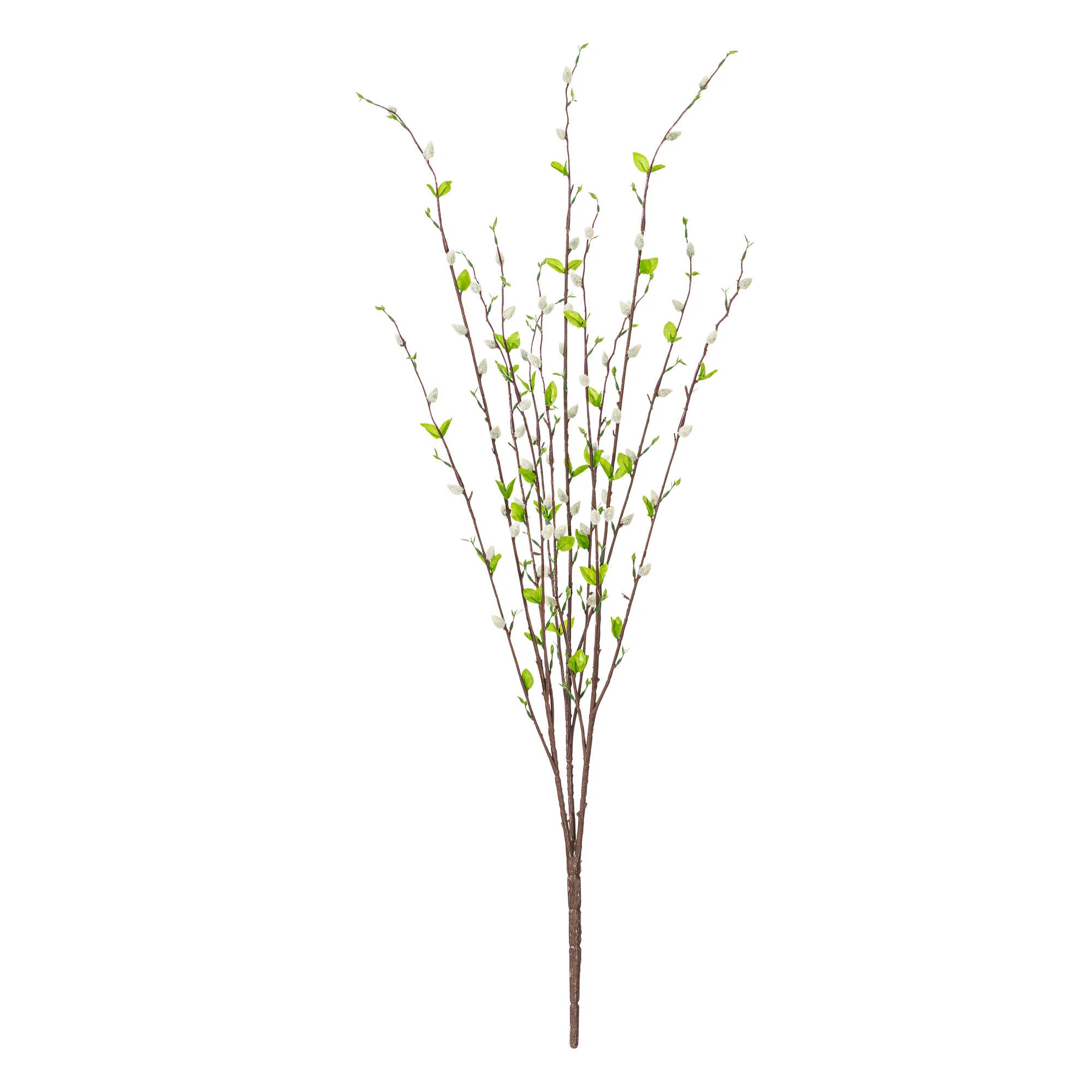 36" Artificial Gray Pussy Willow Bush | Wayfair North America
