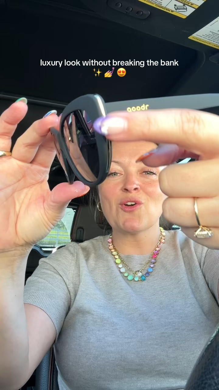 Lightweight sunglasses that don’t get stuck in your hair and have that luxury look.

#LTKmomlife