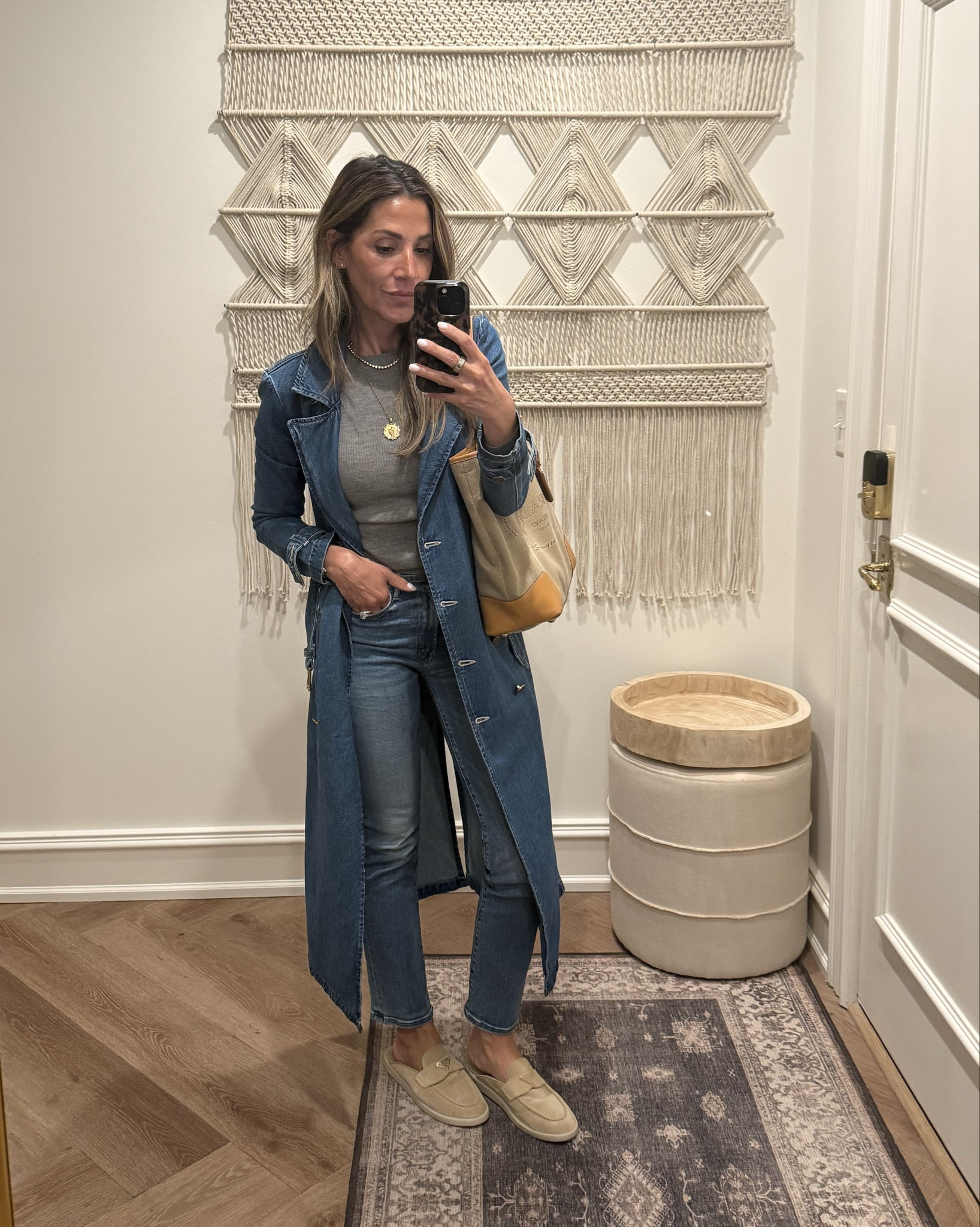 Denim on denim for a busy Tuesday 

#LTKootd #LTKWorkwear #LTKOver40