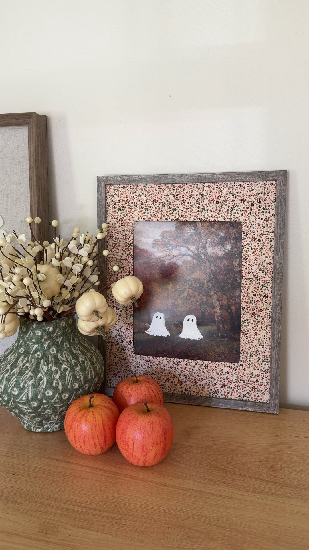 I loved making this DIY because it’s so simple and really dresses up any space! It would be a great craft night—these prints are under $10 for a set of 9 and all you need is white and black paint, fabric and frames! My fabric here is from Hobby Lobby. Save and share with a friend whose ready to do some crafts with a PSL in hand🍂🍁🍂

#LTKHome #LTKSeasonal