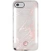 LuMee Duo Phone Case, Metallic Rose Marble | Front & Back LED Lighting, Variable Dimmer | Shock A... | Amazon (US)