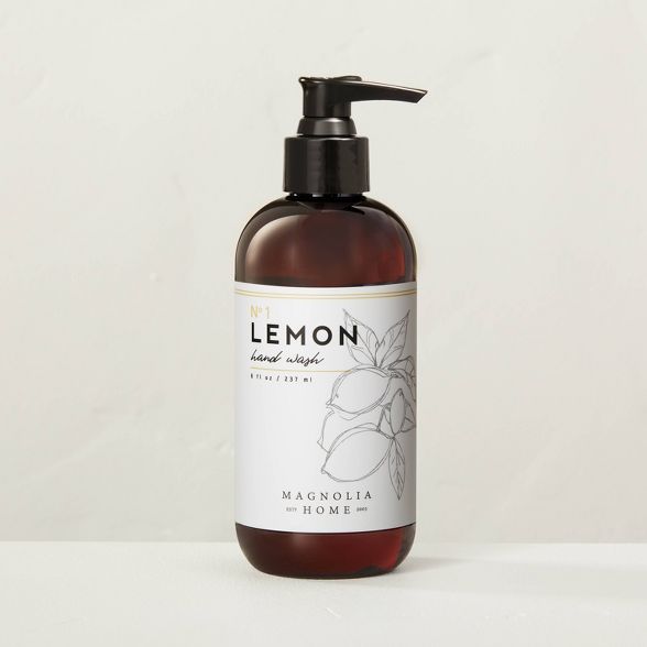 8 fl oz Lemon Hand Wash - Magnolia Home by Joanna Gaines | Target
