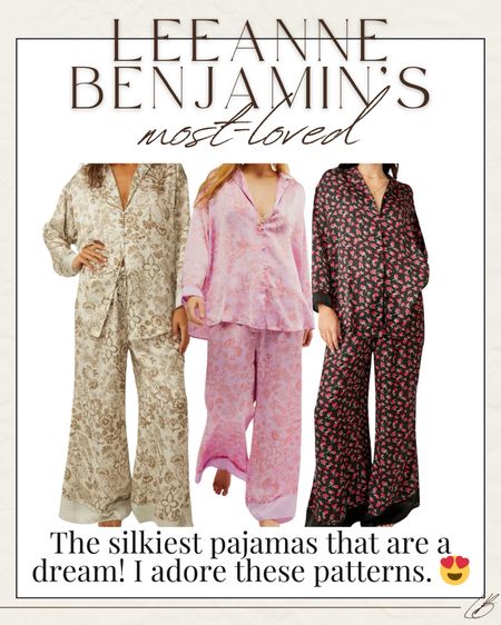 The silkiest pajamas set from free People for under $100. Comes in different patterns & colors 

#LTKOver40 #LTKStyleTip #LTKFindsUnder100