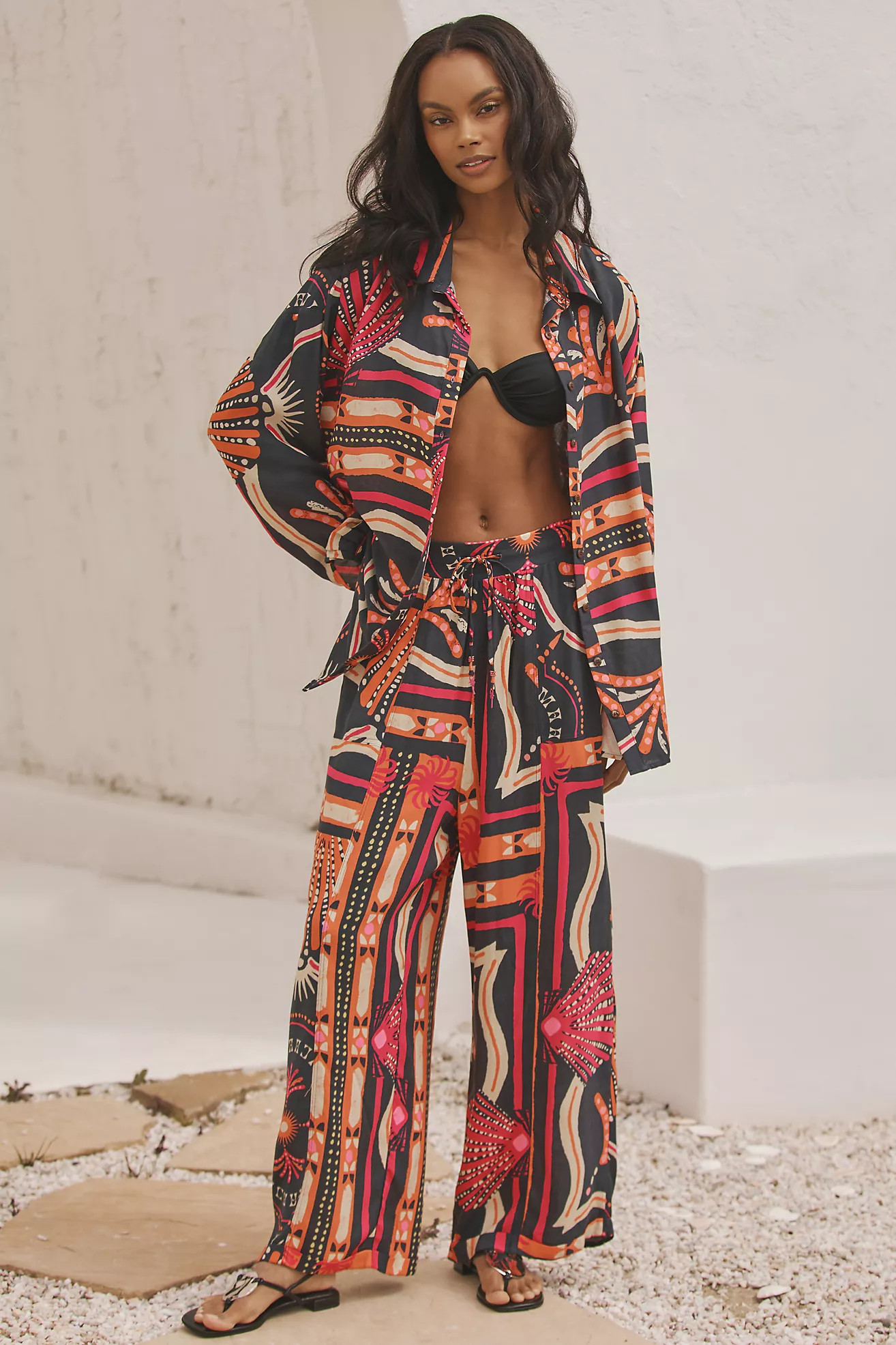 Maaji Arizona Wide-Leg Pants | Anthropologie (US)