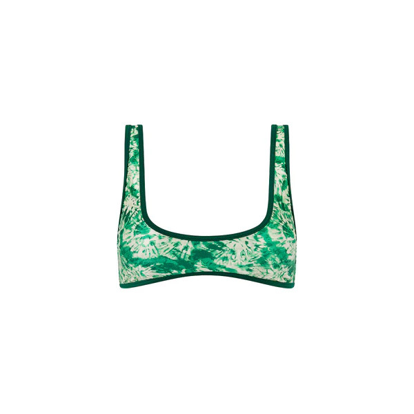 Bind Slim Scoop Bikini Top - Emerald Tides | Kulani Kinis ANZ