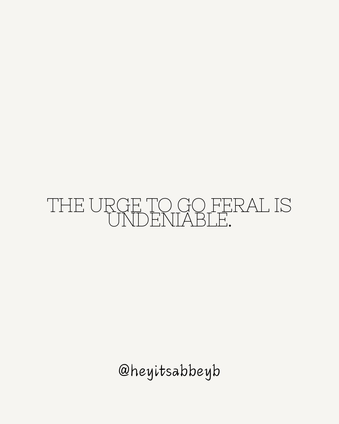 I mean are you even human if you don’t feel the urge to do this every once in awhile 😂😂😂



#quote #quotes #quoteoftheday #quotess #motivationalquotes #dailyquotes #dailyquote #dailyquotesforyou #quotesaboutlife #quotestoliveby #quotestagram #quotesdaily #quotesdailylife

#LTKmomlife #LTKselfcare #LTKU