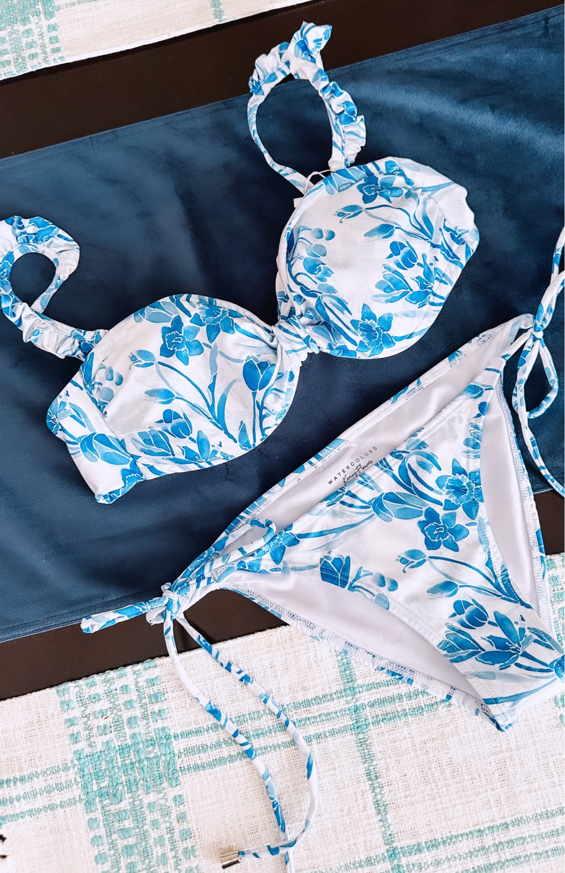 Just got a new bikini in from Kenny Flowers— quality 💯 + it’s perfect for pregnancy with an extra supportive top and tie bottoms! I will be living in this this summer 💙

#LTKBump #LTKSwim #LTKTravel