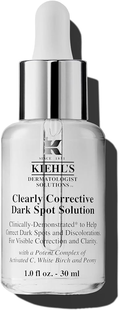 Kiehl's Clearly Corrective Dark Spot Serum, Brightening Facial Serum, Reduces Hyperpigmentation &... | Amazon (US)