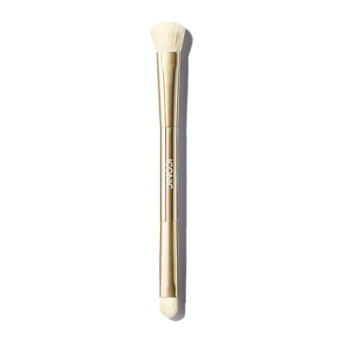 ICONIC LONDON Concealer Duo Brush | Two Sided Makeup Brush, Buff and Blend, Perfect for Liquid and Cream Products, Cruelty Free | Amazon (US)