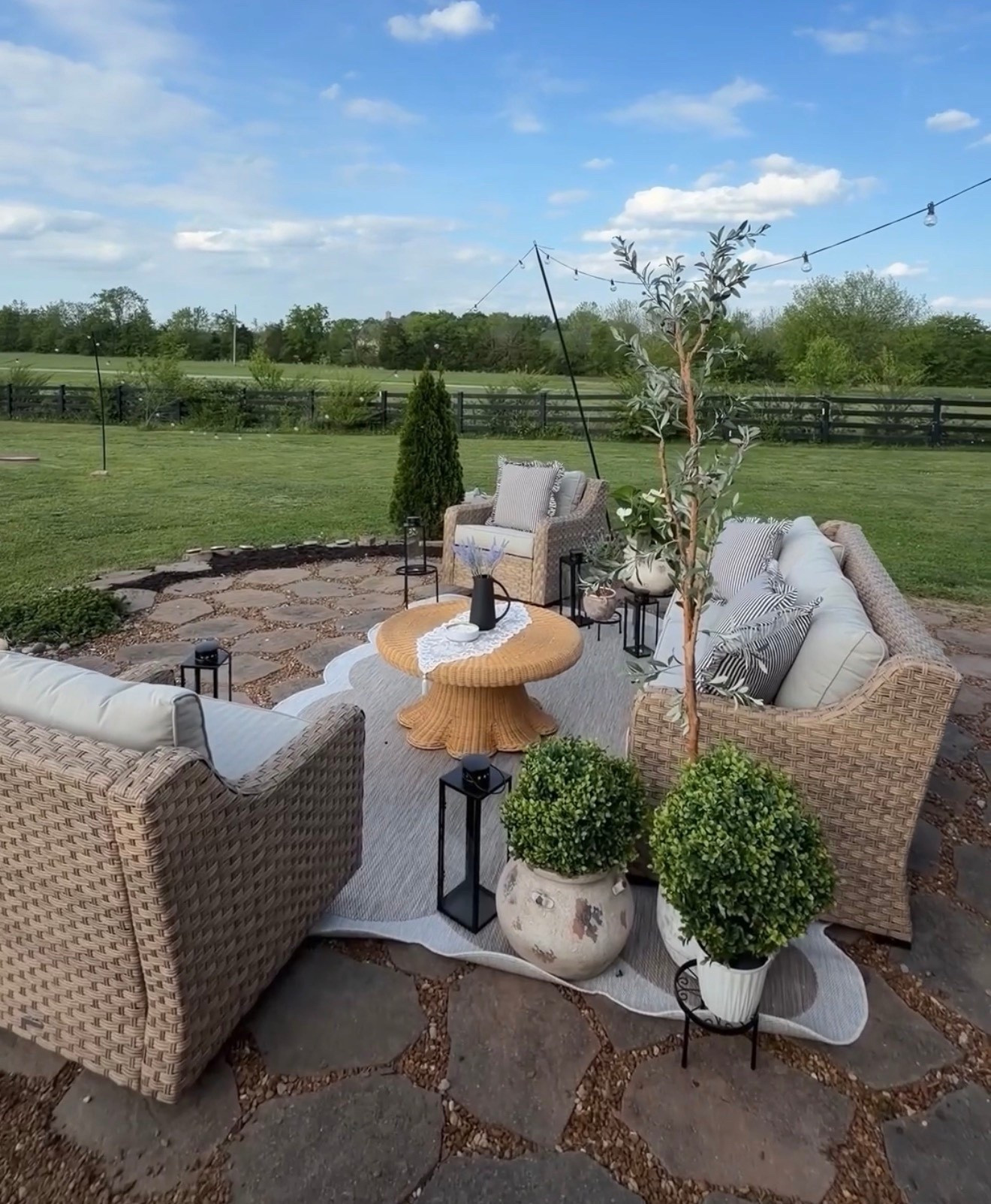 #AD Backyard refresh with @Wayfair ! This is a place I’ll never want to leave now🥹🌺

#wishyouwerehere #outdoor #Wayfair #WayfairPartner  

 

#LTKHome #LTKSeasonal