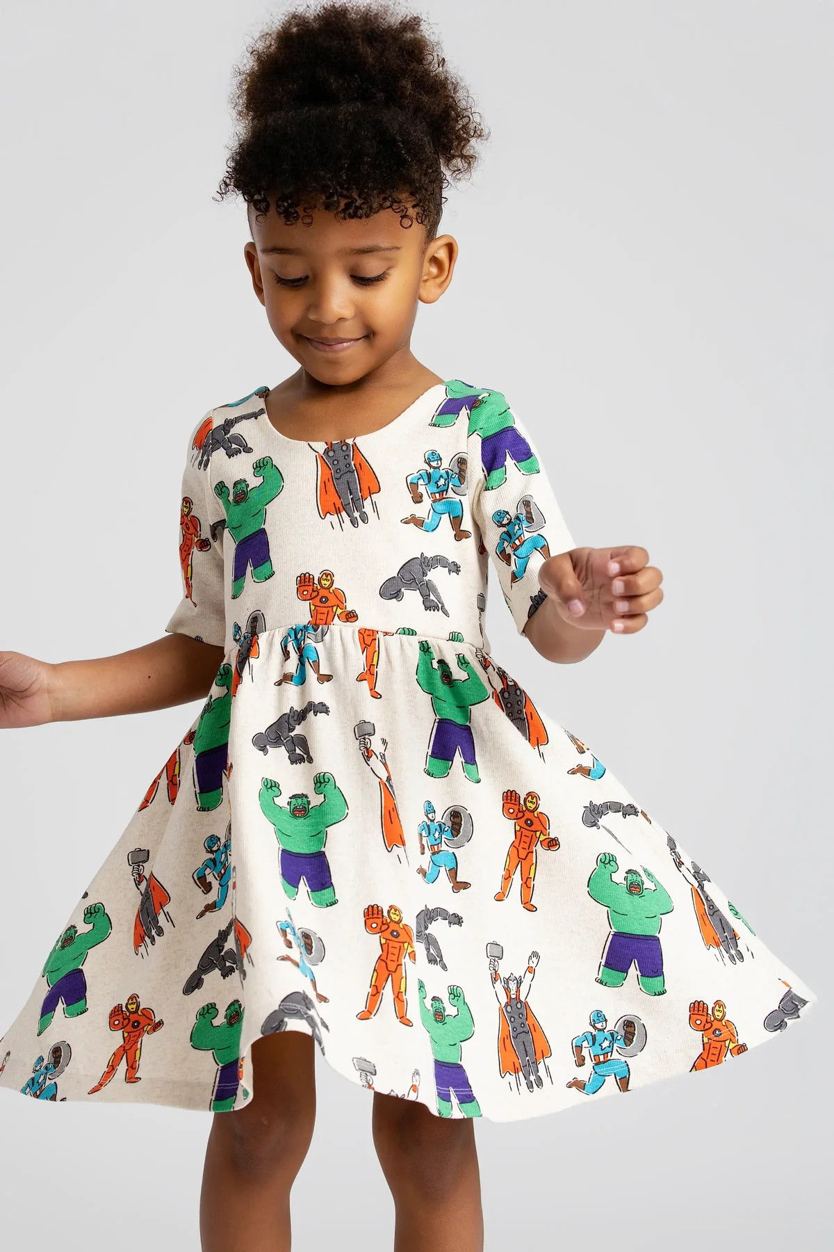 Ribbed Twirl Dress - Organic Baby, Toddler, & Kids Clothes - Monica + Andy | Monica + Andy
