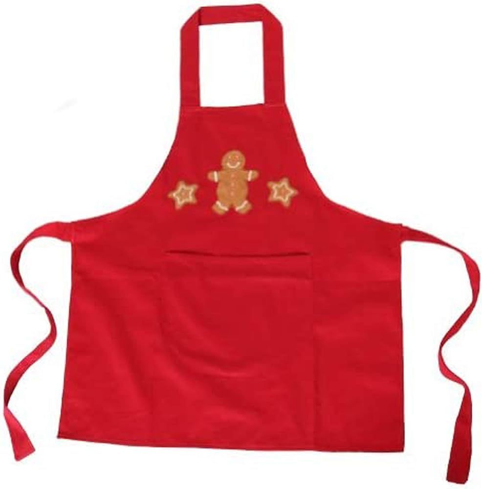 Making Believe Red Gingerbread Boy Cooking Apron | Amazon (US)