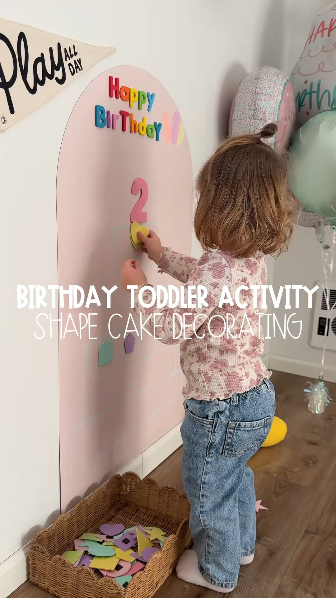 Just a mom trying to make birthday week feel special 🥹🎂
This magnetic wall birthday activity was such an easy, low-prep way to celebrate. I used foam sheets to make shapes, magnetic tape, magnetic letters, and chalk crayons to let my toddler decorate her own birthday cake, match shapes, and create freely! Our magnetic wall is from Cherrypick (just can’t link that here)
Perfect toddler birthday activity, fine motor play idea, and screen-free birthday week fun!

toddler birthday activity, magnetic wall play, fine motor toddler activity, screen-free toddler play, birthday week ideas for toddlers, toddler learning play

#LTKSeasonal #LTKdayinmylife #LTKKids