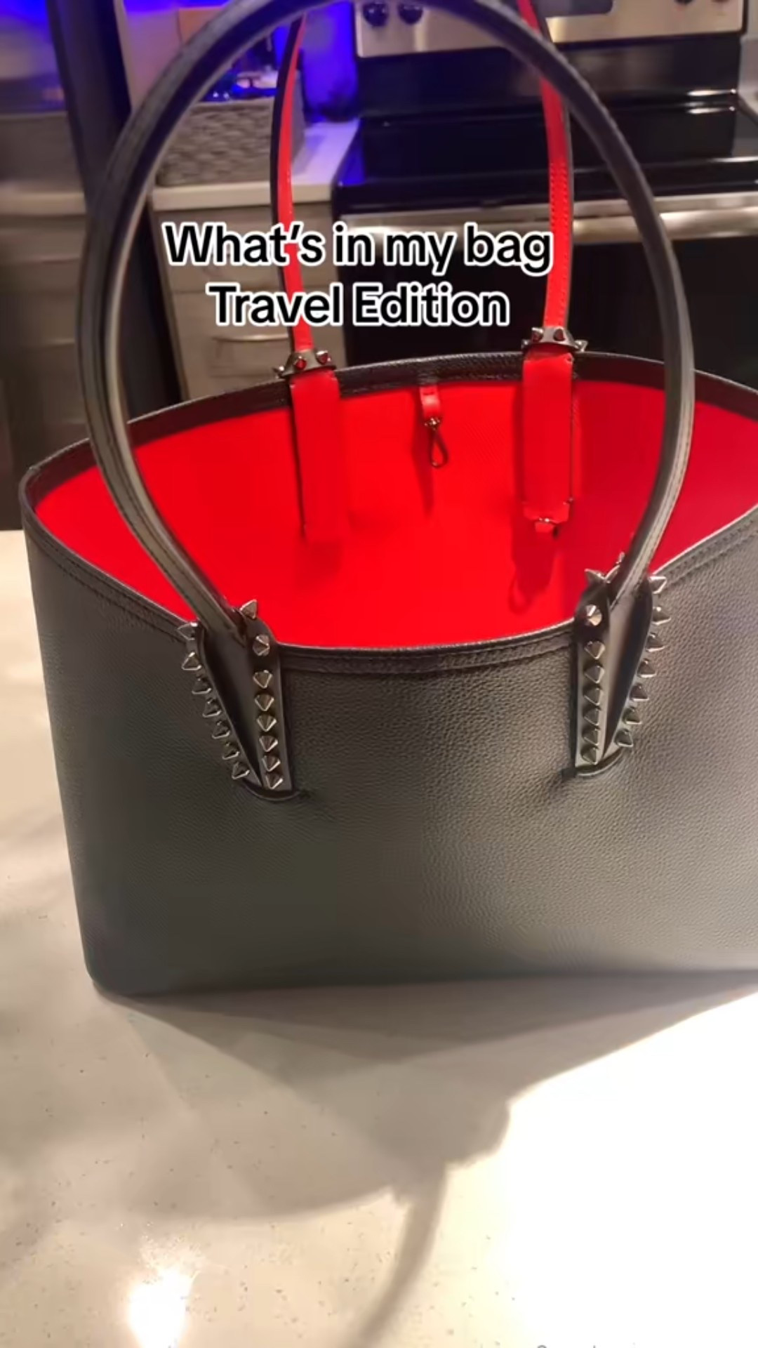 What’s in my travel bag? ✈️👜 Packing light(ish) but luxe with my go-to Christian Louboutin tote – stylish and surprisingly roomy. From beauty must-haves to tech essentials, here’s everything I can’t travel without. 

#LTKItBag #LTKTravel #LTKOver40