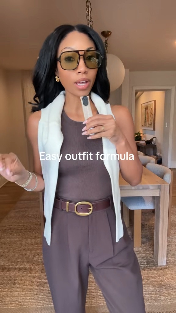 Realistic and easy outfit formula for busy days

#LTKootd
