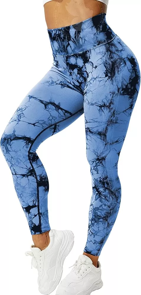 YEOREO Scrunch Butt Lift Leggings for Women Workout Yoga Pants Ruched Booty  High