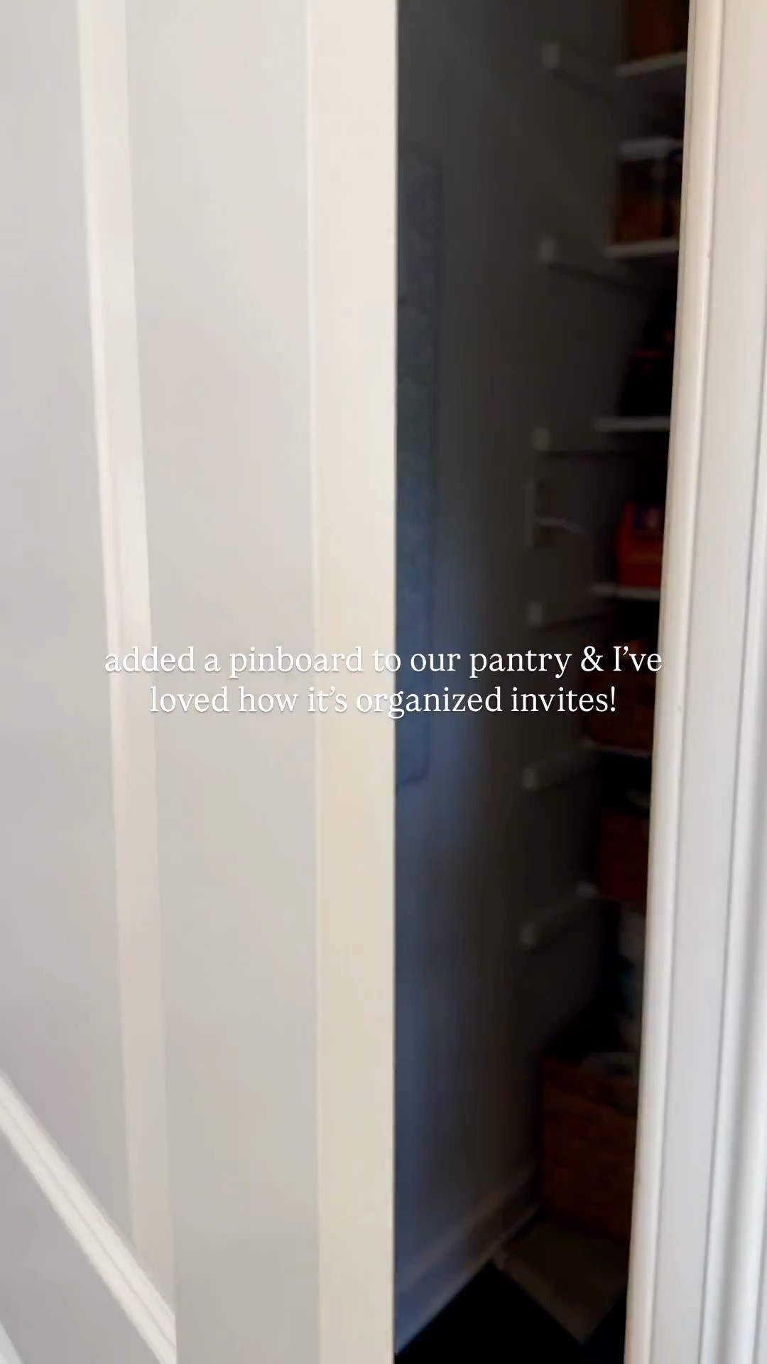 How we are organizing invitations in our pantry! I want to add a sky light calendar next!! 

 #LTKmomlife #LTKHome #LTKKids