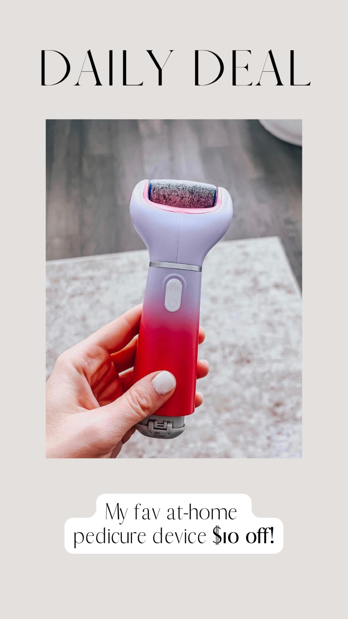 My favorite at home pedicure device!

#LTKunder50 #LTKGiftGuide #LTKHoliday