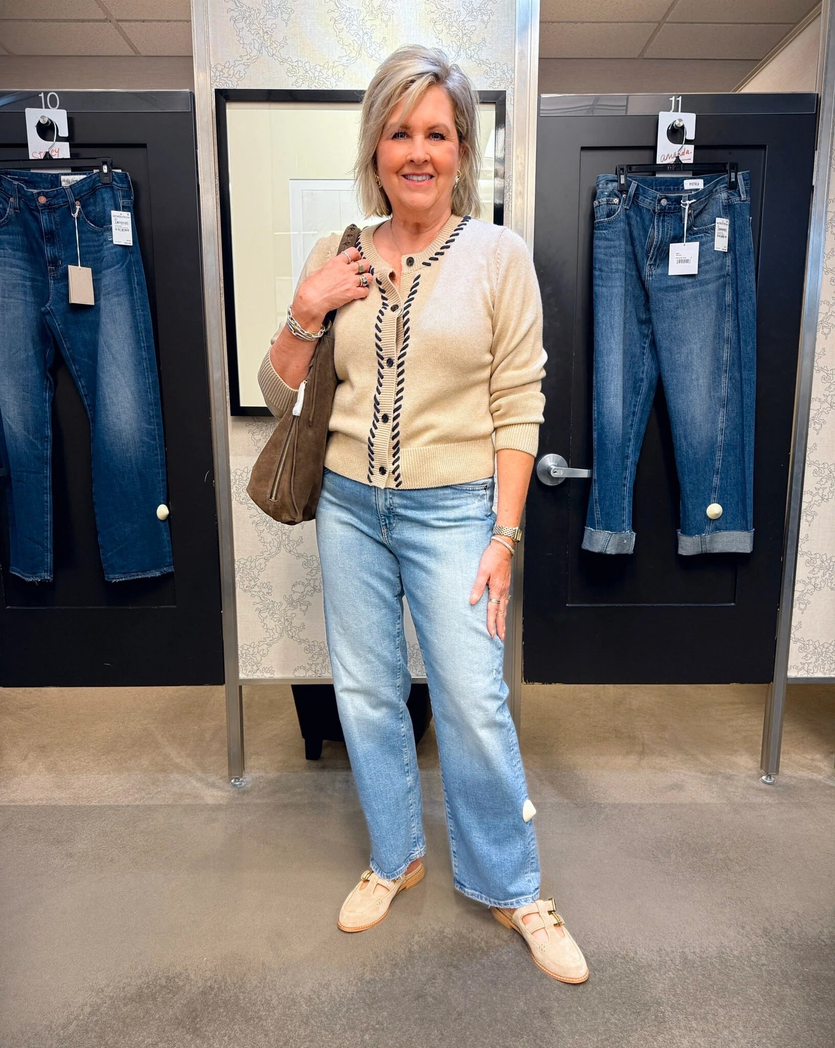 This outfit is a great every day casual look! All pieces are from the Nordstrom anniversary sale. Cardigan size medium | Straight leg jeans size 30

#LTKStyleTip #LTKSaleAlert #LTKOver40