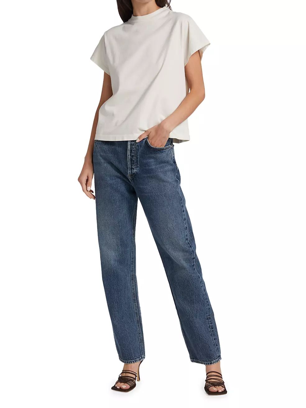 90s Pinch-Waist Jeans | Saks Fifth Avenue