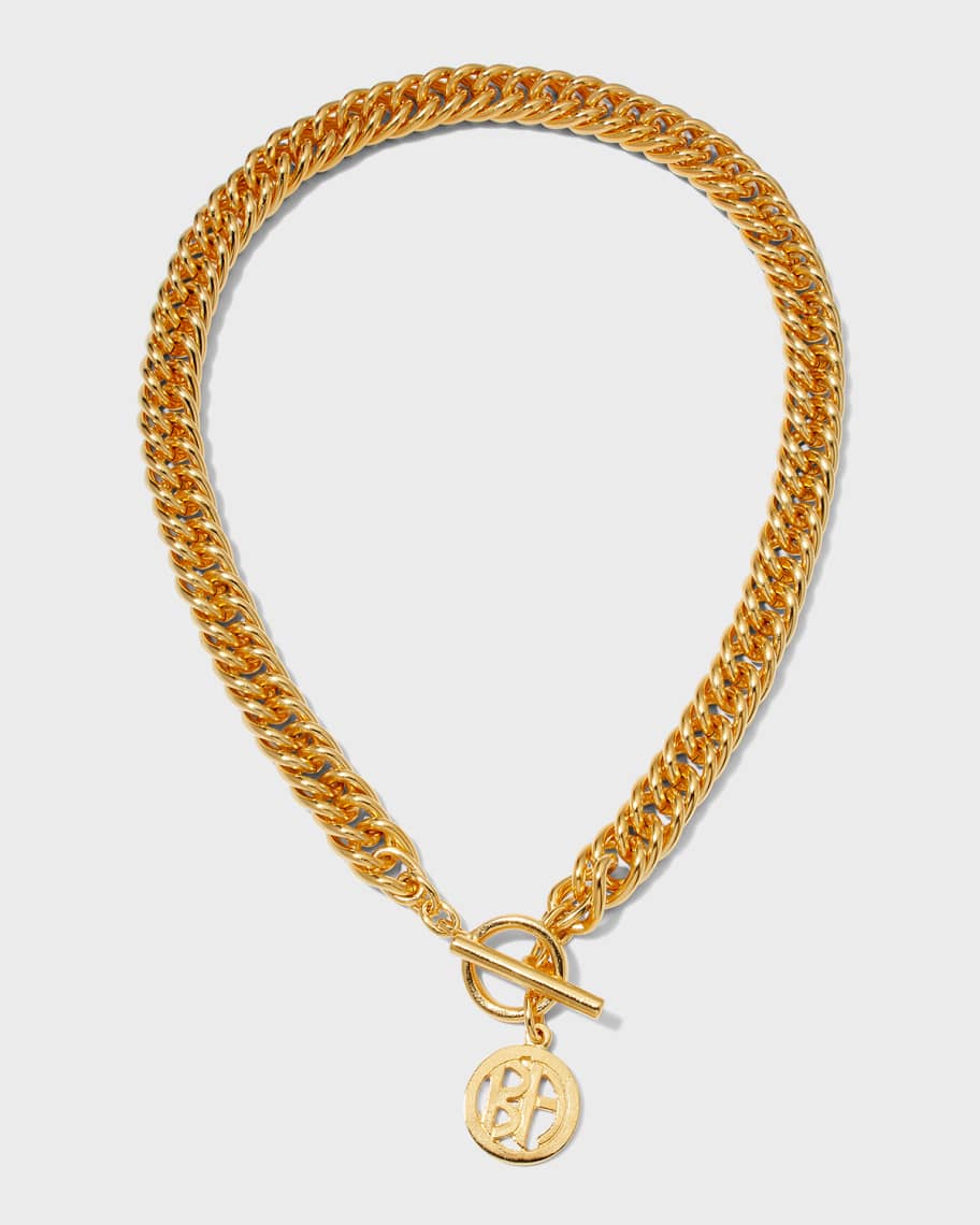 Ben-Amun Gold Chain Toggle Necklace | Neiman Marcus