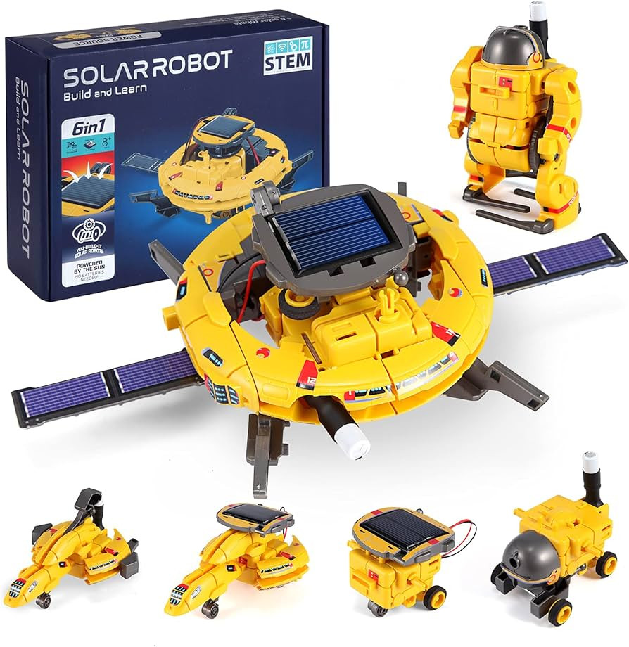 COBFDHA STEM Projects for Kids Age 8-12, Science Kits Boys, Solar Robot Space Toys Gifts 8-14 Yea... | Amazon (US)
