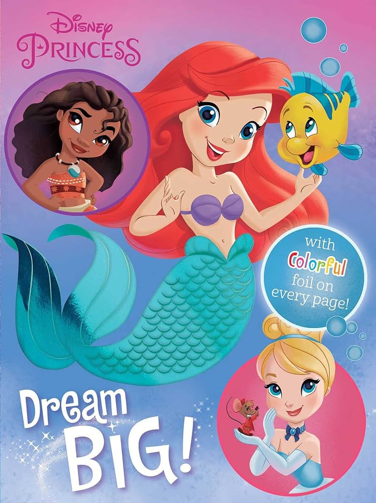 Disney Princess: Dream Big! (Foil Book) | Amazon (US)