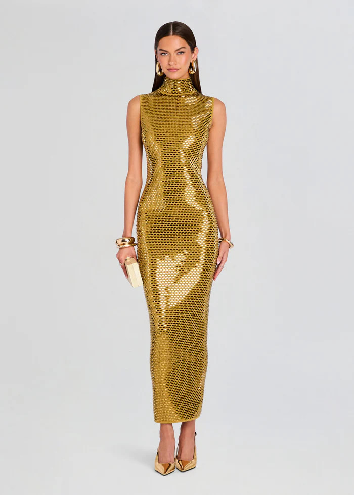 Lust Embellished Knit Dress | Retrofete