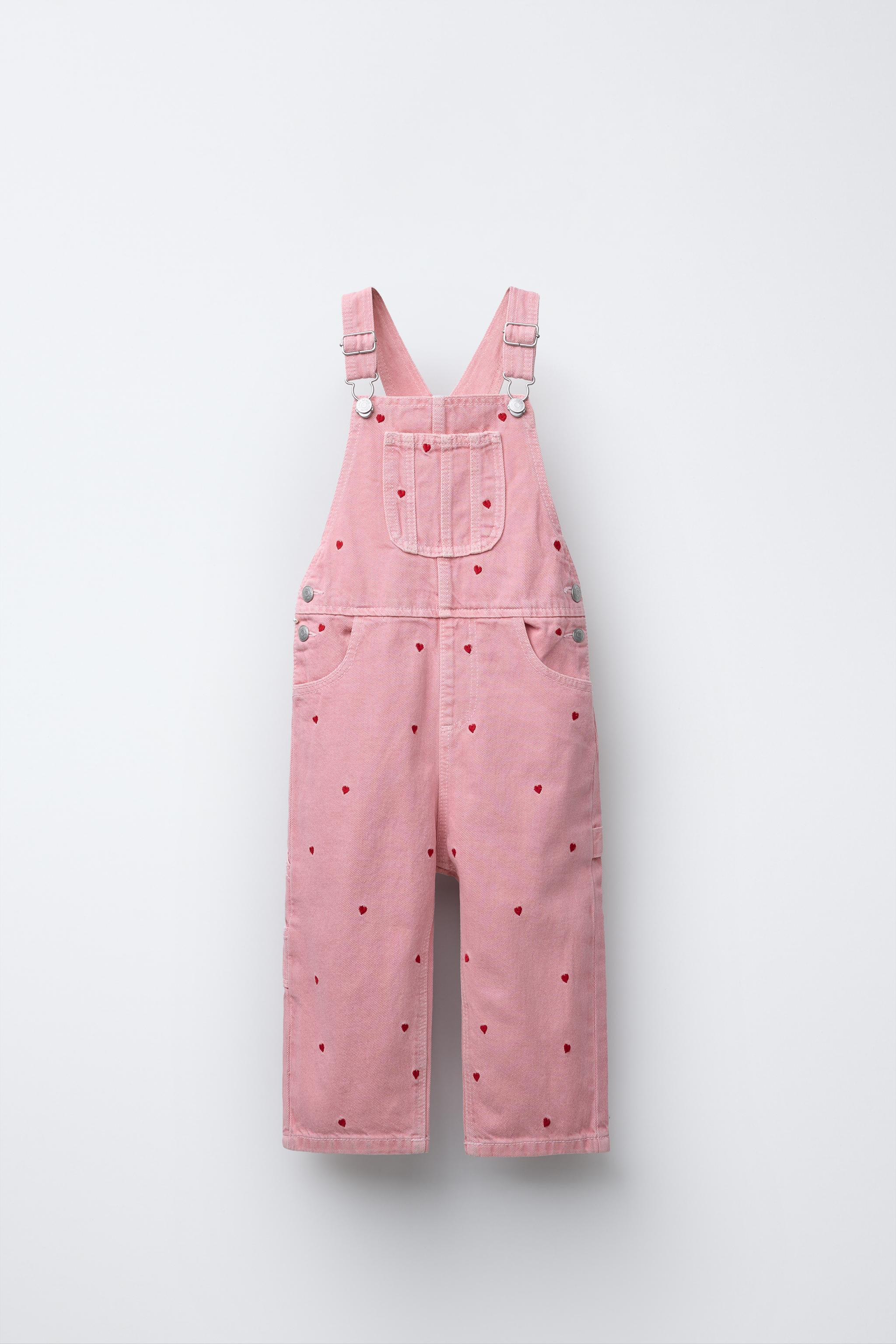 HEART TWILL OVERALLS | Zara US