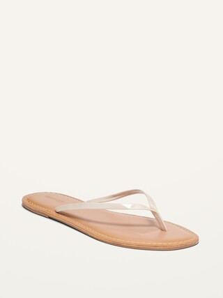 Faux-Leather Capri Sandals for Women | Old Navy (US)