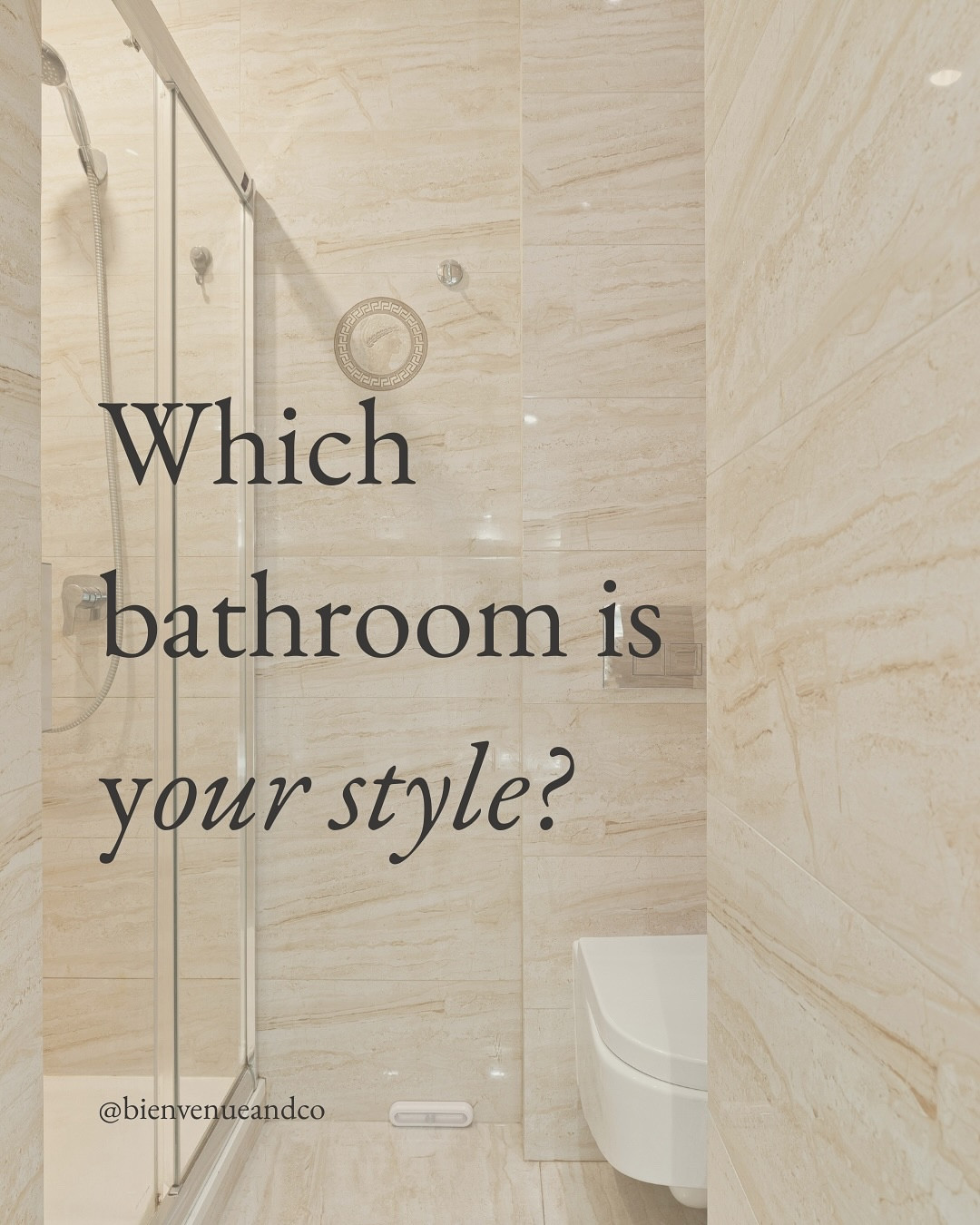 Which bathroom vibe matches your style? 

From cozy and classic to sleek and modern, Meredith’s designs prove that every bathroom can be a personal sanctuary. Swipe through to find your dream space... are you feeling warm neutrals, bold contrasts, or something totally unique?

💬 Tell us in the comments: Which one would you pick for your home?
🔨 Ready to renovate? Let’s make your vision come to life with Bienvenue & Co.

#BCO #bienvenueandco #home #interiordesign