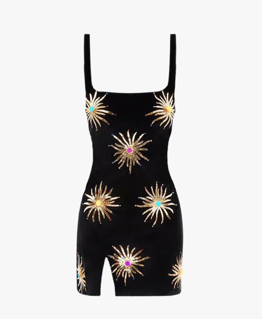 Buy Callie Dress Black by Oceanus Swimwear - Mini dresses | Seezona