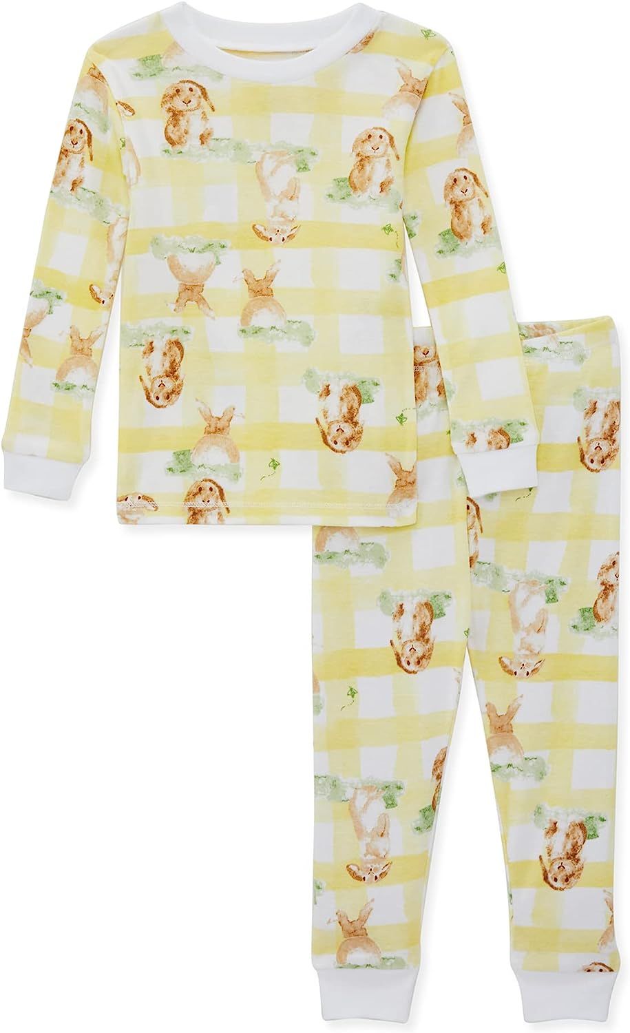 Burt's Bees Baby Baby Boys' Pj Set, Tee and Pant 2-Piece Pajamas, 100% Organic Cotton | Amazon (US)