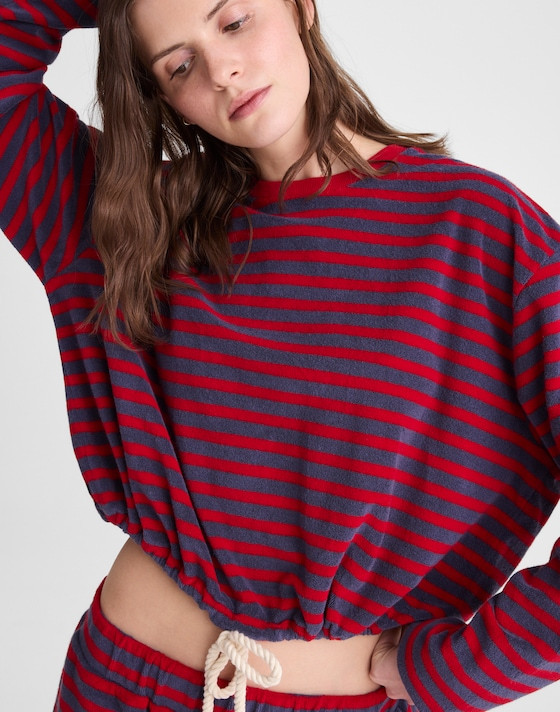 Tie-Waist Top in Terry | Madewell