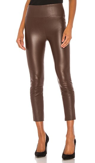 High Waist 3/4 Legging in Dark Chocolate | Revolve Clothing (Global)