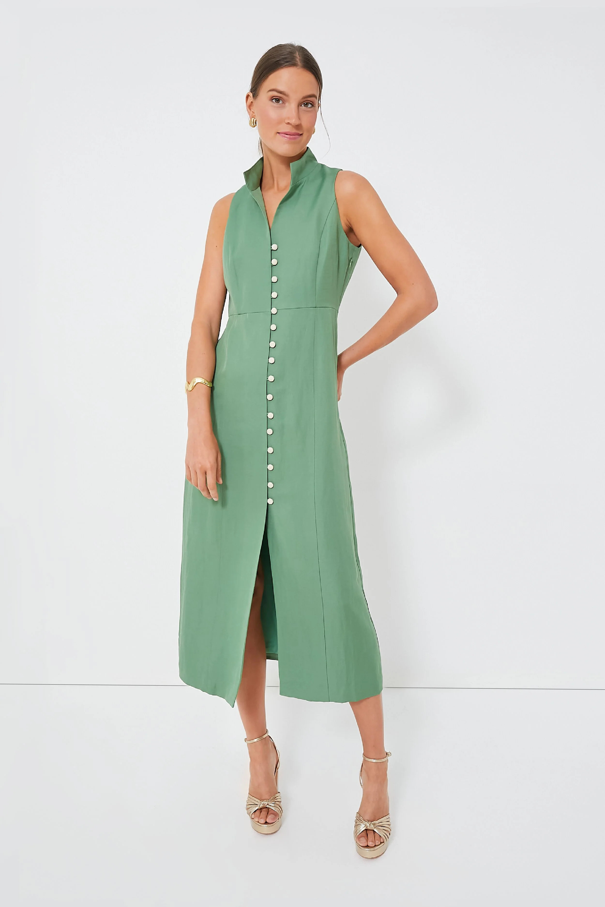 Garden Green Leighton Dress | Tuckernuck (US)