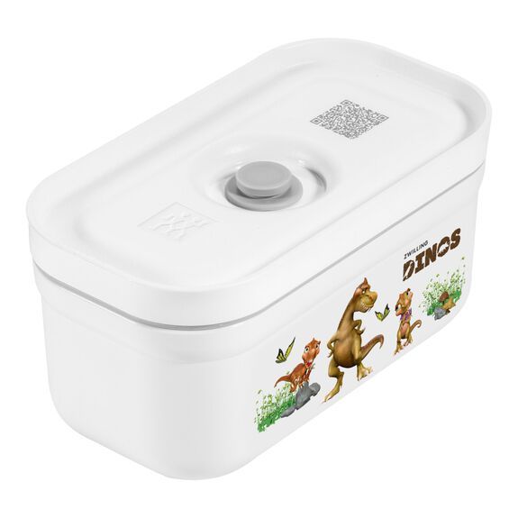 S DINOS Vacuum lunch box, plastic, white-grey | The ZWILLING Group Cutlery & Cookware
