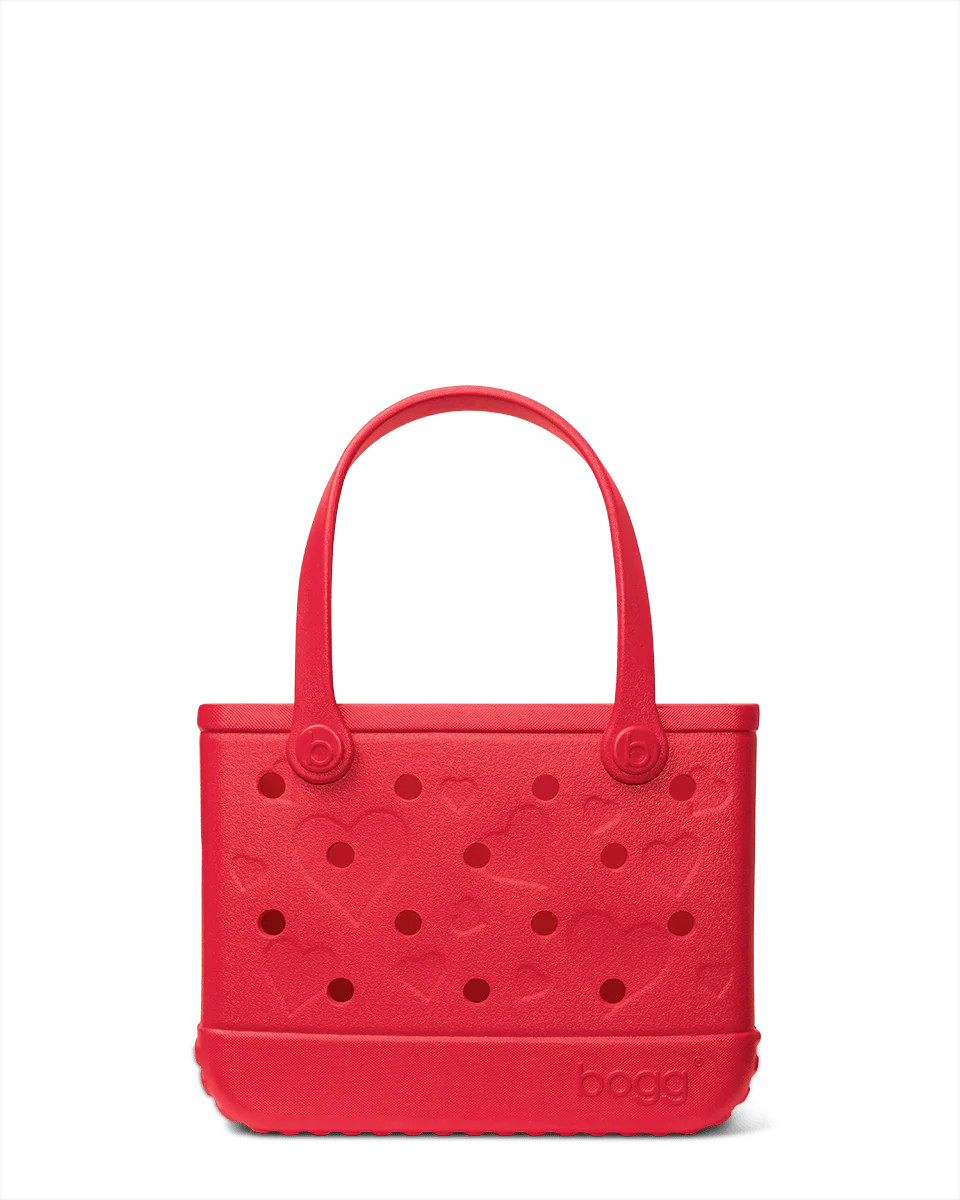 Bitty Bogg® Bag - Conversation Hearts BRIGHT RED | Bogg Bag