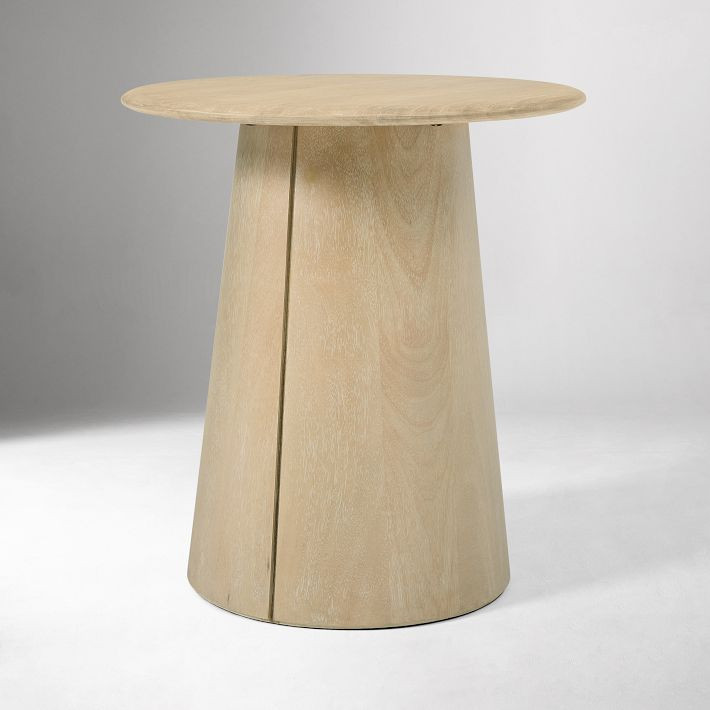 Anton Solid Wood Round Side Table (20") | West Elm (US)