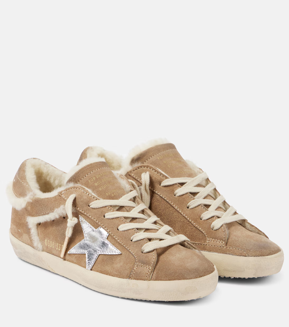 Super-star glitter suede sneakers | Mytheresa (INTL)