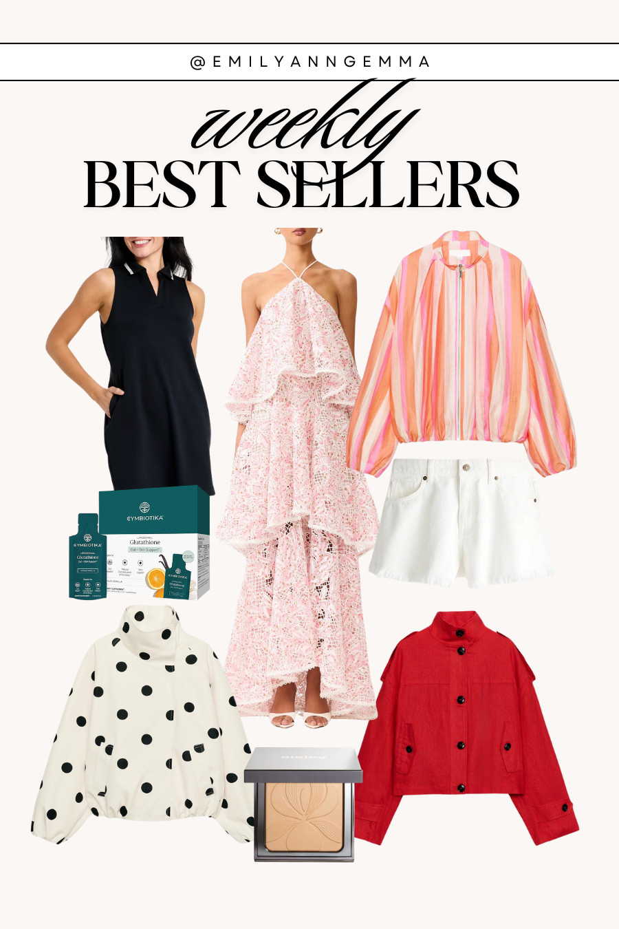 A roundup of this week’s most loved pieces, from pretty summer dresses and polished separates to a few beauty favorites.💓 Sharing all of the top sellers in one place!

weekly best sellers
summer style
wedding guest dress
zara finds
beauty finds
zara fashion
cymbiotika 

 #LTKgrwm #LTKootd #LTKSeasonal